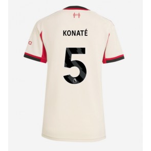 Liverpool Ibrahima Konate #5 Bortatröja Kvinnor 2025-26 Kortärmad